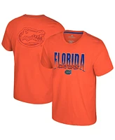 Colosseum Men's Orange Florida Gators Dual Logo T-Shirt