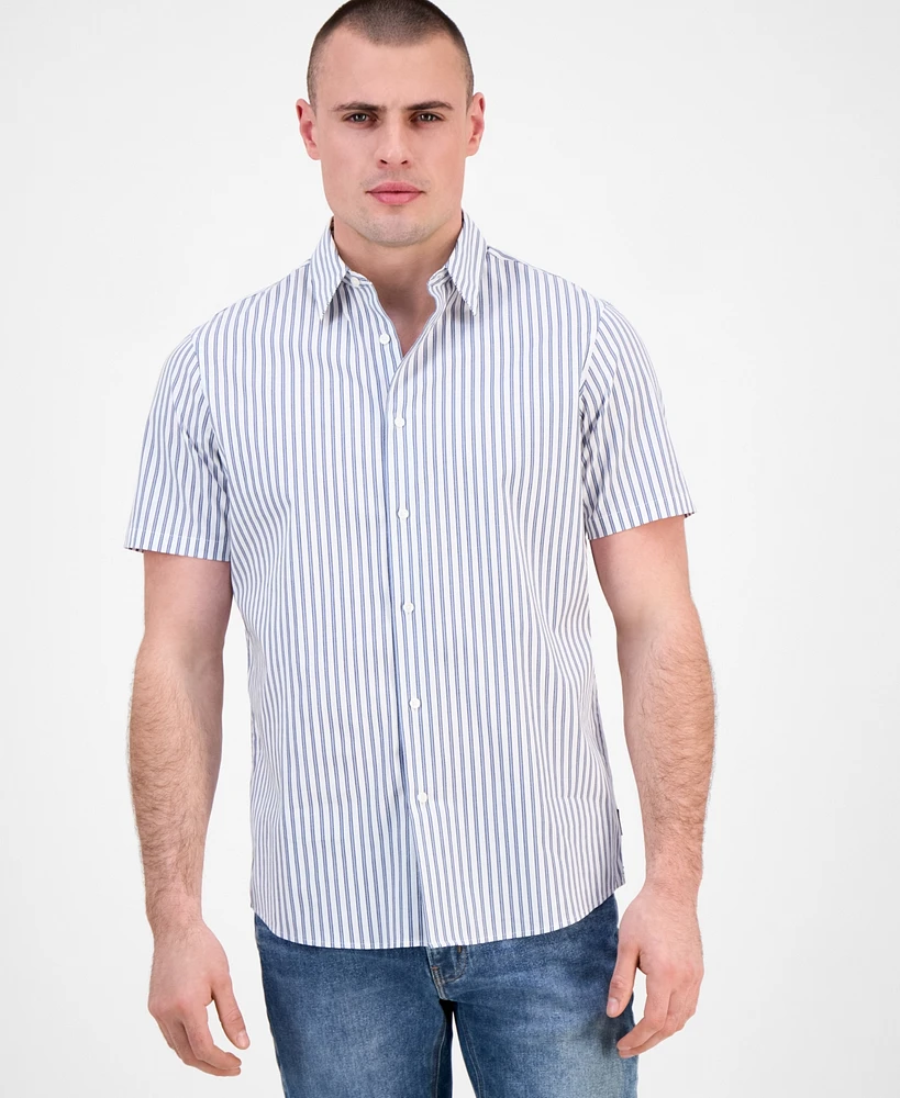 Michael Kors Men's Classic-Fit Stripe Shirt
