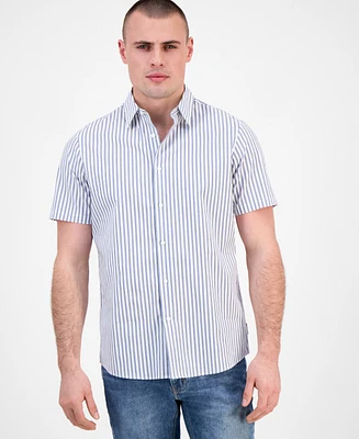 Michael Kors Men's Classic-Fit Stripe Shirt