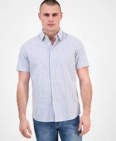 Michael Kors Men's Classic-Fit Stripe Shirt