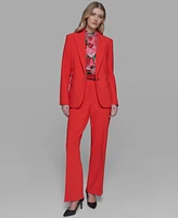 Karl Lagerfeld Paris Women's Single-Button Blazer