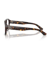 Dolce&Gabbana Men's Pilot Eyeglasses, DG3415