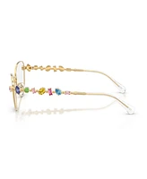 Swarovski Women's Cat Eye Eyeglasses, SK1024