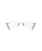 Miu Miu Women's Oval Eyeglasses, Mu 53WV