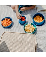 Lidded Bowls 3 pk Set: Deep Pool - 10, 20, 30 oz