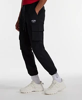 Ecko Unltd Men's Toggle Pouch Cargo Jogger Pants