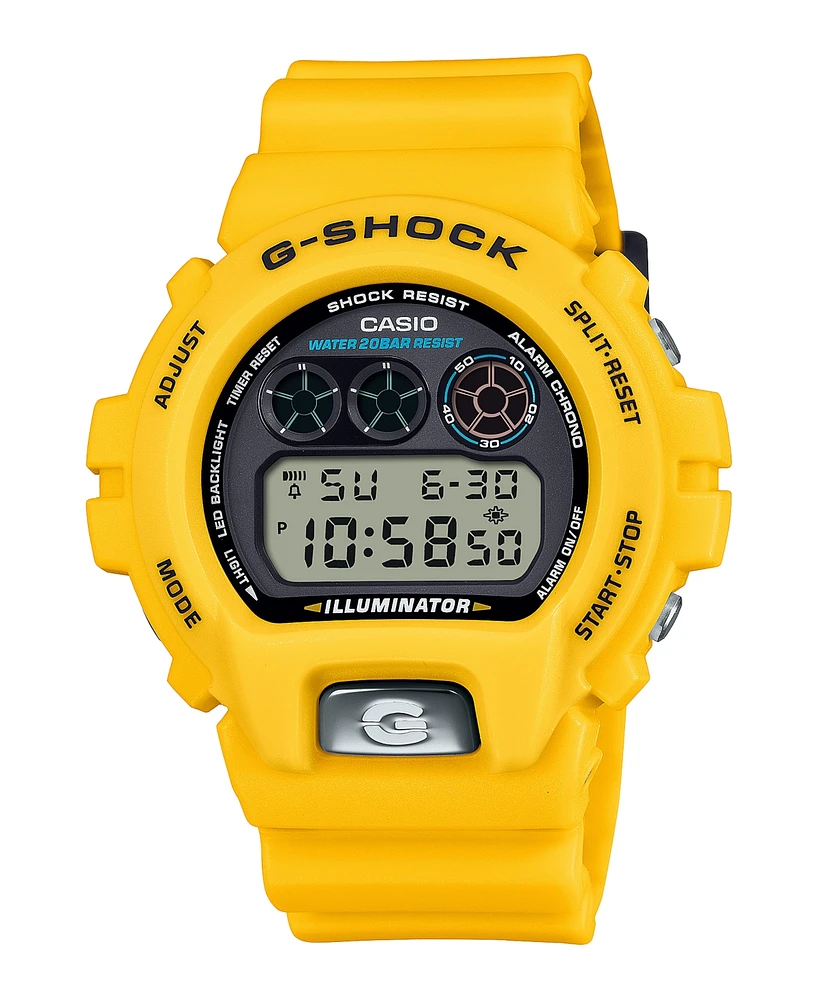 G-Shock Men's Japanese Quartz Yellow Resin Watch, 50mm