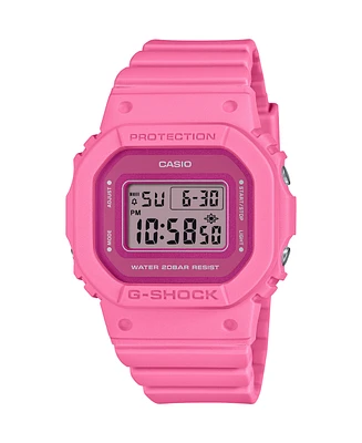 G-Shock Women's Japanese Quartz Pink Resin Watch, 40.5mm