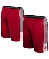 Colosseum Men's Scarlet Ohio State Buckeyes Quantum Shorts