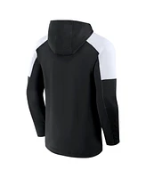 Fanatics Men's Black Columbus Crew Red Card Transitional Pullover Hoodie