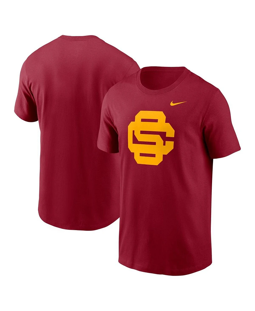 Nike Men's Cardinal Usc Trojans Baseball Logo T-Shirt