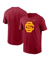 Nike Men's Cardinal Usc Trojans Baseball Logo T-Shirt
