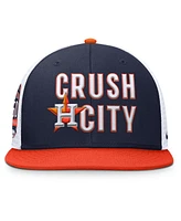 Nike Men's Navy/Orange Houston Astros Pro Performance Trucker Snapback Hat