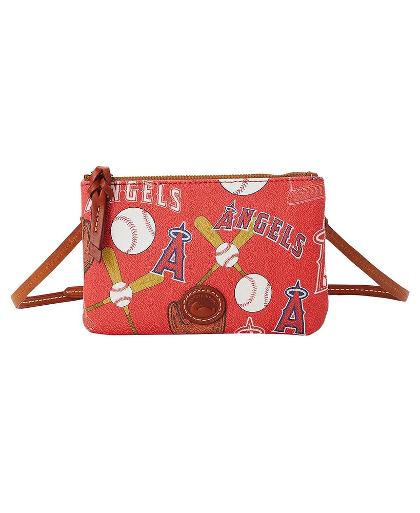 Dooney & Bourke Los Angeles Angels Top Zip Crossbody Purse