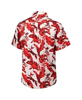 Tommy Bahama Men's Red Kansas City Chiefs Sunnyvale Blooms Camp Button-Up Shirt