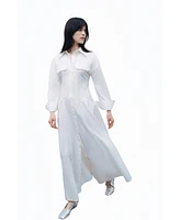 Nocturne Women's Gathers Detailed Maxi Dress