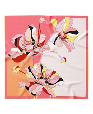 Julia - Hand Rolled Large Silk Foulard for Women