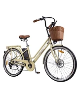 Nakto City Electric Bicycle Classic 26 Inch Pre Sale Stylish Design Efficient Performance Perfect for City and Leisure Riding