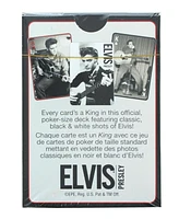 Elvis Presley Black & White Playing Cards | 52 Card Deck + 2 Jokers