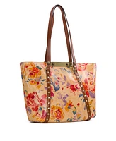 Patricia Nash Benvenuto Smooth Leather Tote