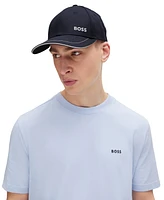 Boss by Hugo Boss Men's Logo Detail Cotton-Twill Cap