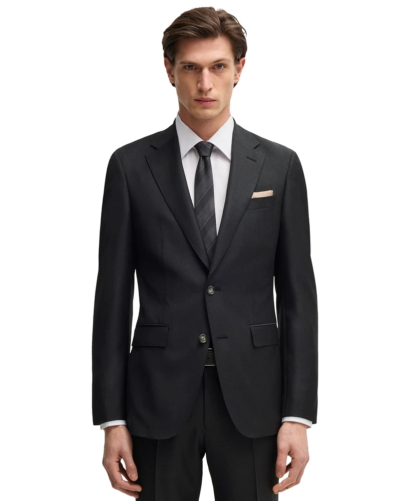 Boss by Hugo Men's Virgin Wool Slim-Fit Suit