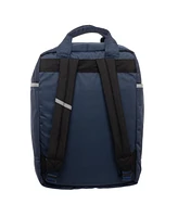 Men's Square Backpack - Grey Built Up Backpack for Men