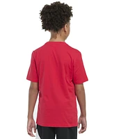 adidas Big Boys Short Sleeve Baseball Card T-Shirt