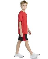 adidas Big Boys 2-Piece Short Sleeve T-Shirt and Shorts Set