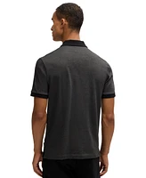 Boss by Hugo Men's Regular-Fit Micro-Pattern Polo