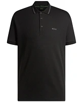 Boss by Hugo Men's Jacquard Regular-Fit Paddy Polo