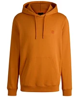 Boss by Hugo Men's Regular-Fit Cotton Terry Logo Patch Hoodie