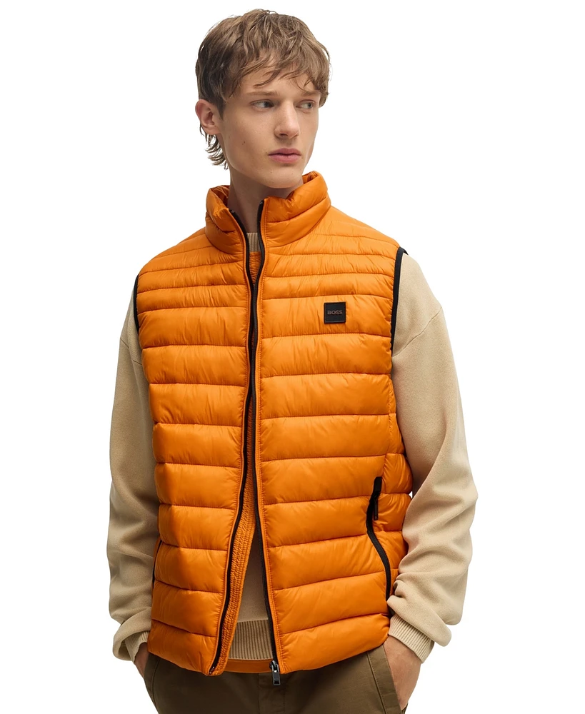 Boss by Hugo Men's Water Repellent Slim-Fit Gilet