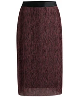 Boss by Hugo Boss Women's Print Slim-Fit Skirt