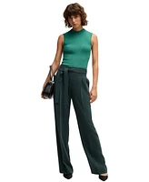 Boss by Hugo Boss Women's Sleeveless Ribbed Top