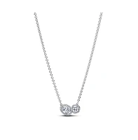 Pandora Sterling Silver Embracing Halo Necklace