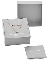 Michael Kors Necklace and Earring Gift Set