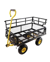 Cart Garden cart trucks make it easier to transport firewood