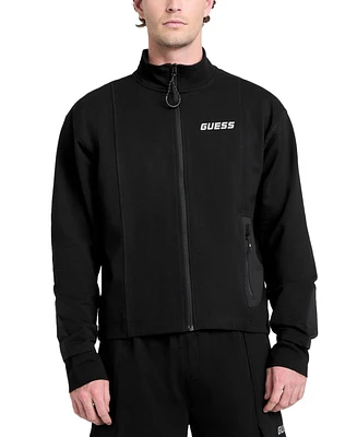 Guess Men's Full-Zip Logo Sweatshirt