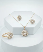 Wrapped in Love Diamond Flower Cluster Ring (1 ct. t.w) in 14k Gold, Exclusively at Macy's
