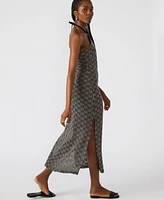 Steve Madden Women's Tatum Knit Halter Dress
