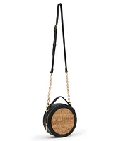 Anne Klein Cork Circle Small Crossbody Bag