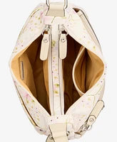 Giani Bernini Medium Floral Hobo Crossbody Bag, Exclusively at Macy's