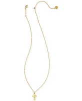 Kendra Scott Amelia Gold-Tone Crystal Cross Necklace Gift Set
