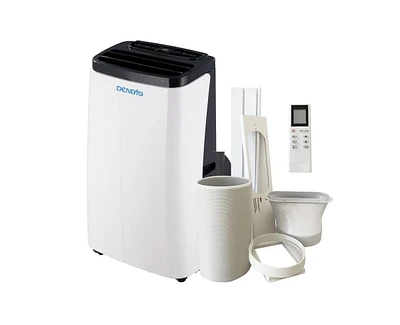 8200-btu Doe (115-Volt) White Portable Air Conditioner Cools 300-sq ft
