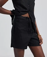 Reistor Women's Hemp Shorts Black
