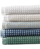 Lands' End Turkish Quick-Dry Cotton Textured Gingham Bath Towel