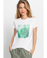 Olsen Women's Placement Print T-Shirt