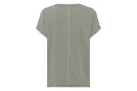Olsen Women's Abstract Palm Print T-Shirt