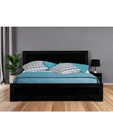 Manufactured Wood Bed Frame – Classic and Sturdy Construction